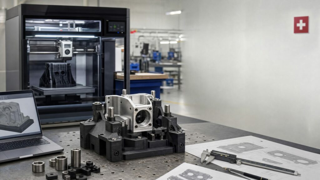 Dima e attrezzatura FDM industriale per controllo dimensionale in produzione