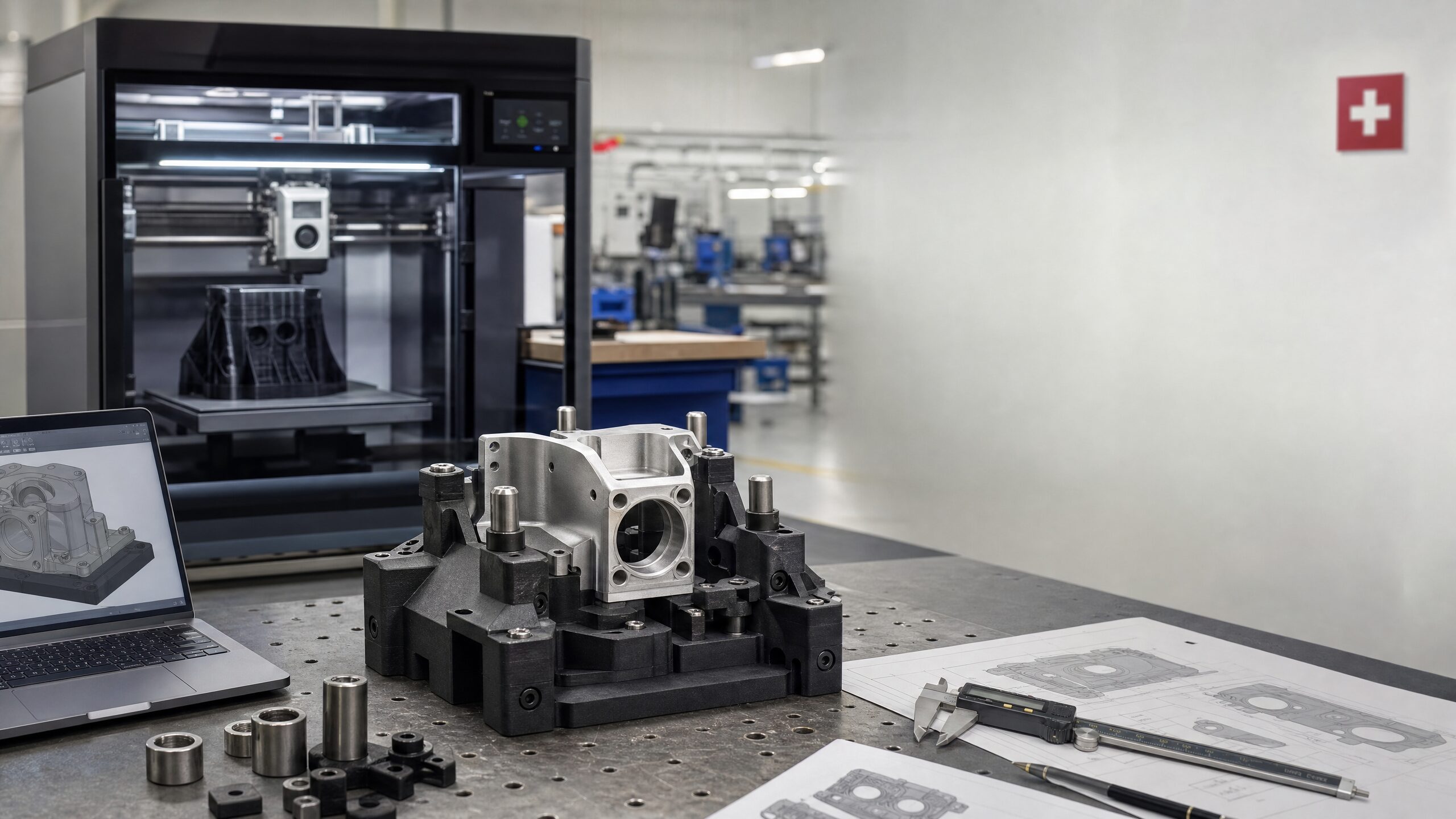 Dima e attrezzatura FDM industriale per controllo dimensionale in produzione