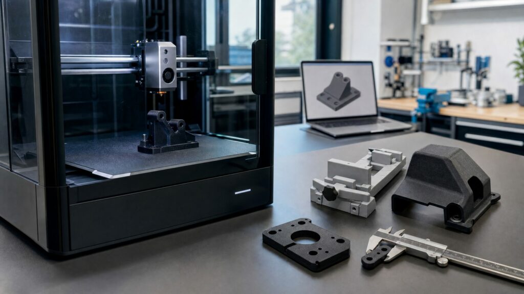 Stampa 3D professionale FDM per ricambi industriali e piccoli lotti