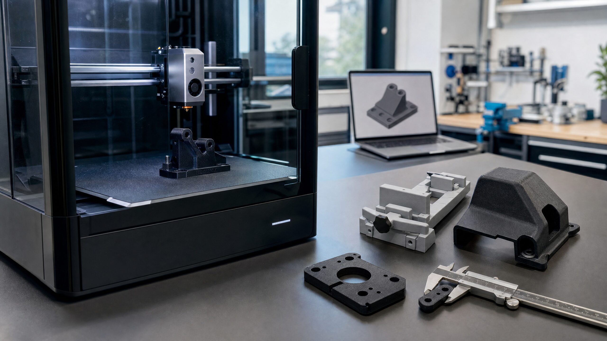 Stampa 3D professionale FDM per ricambi industriali e piccoli lotti