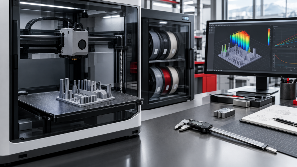 Calibrazione materiale-specifica per stampa 3D FDM