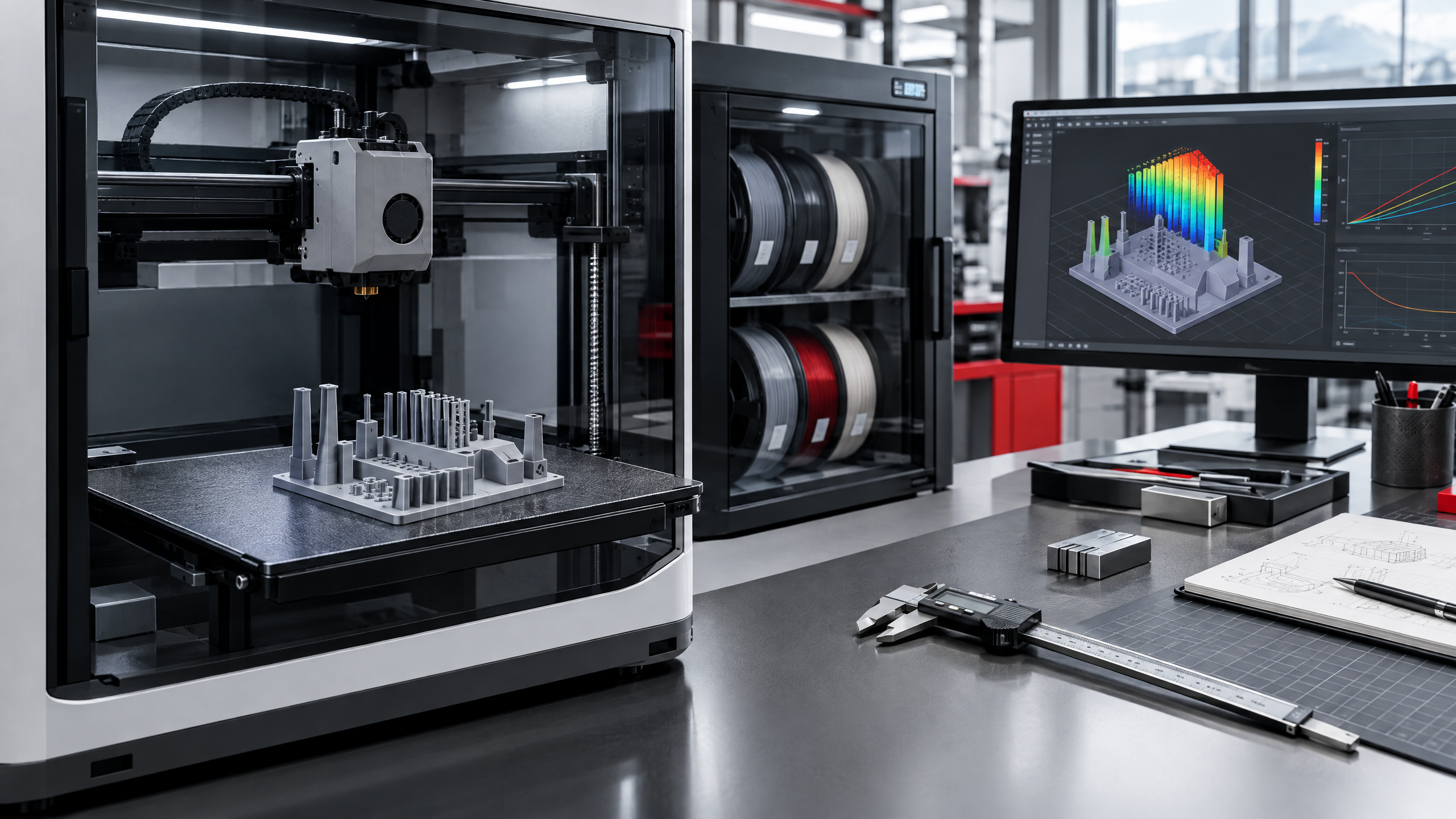 Calibrazione materiale-specifica per stampa 3D FDM